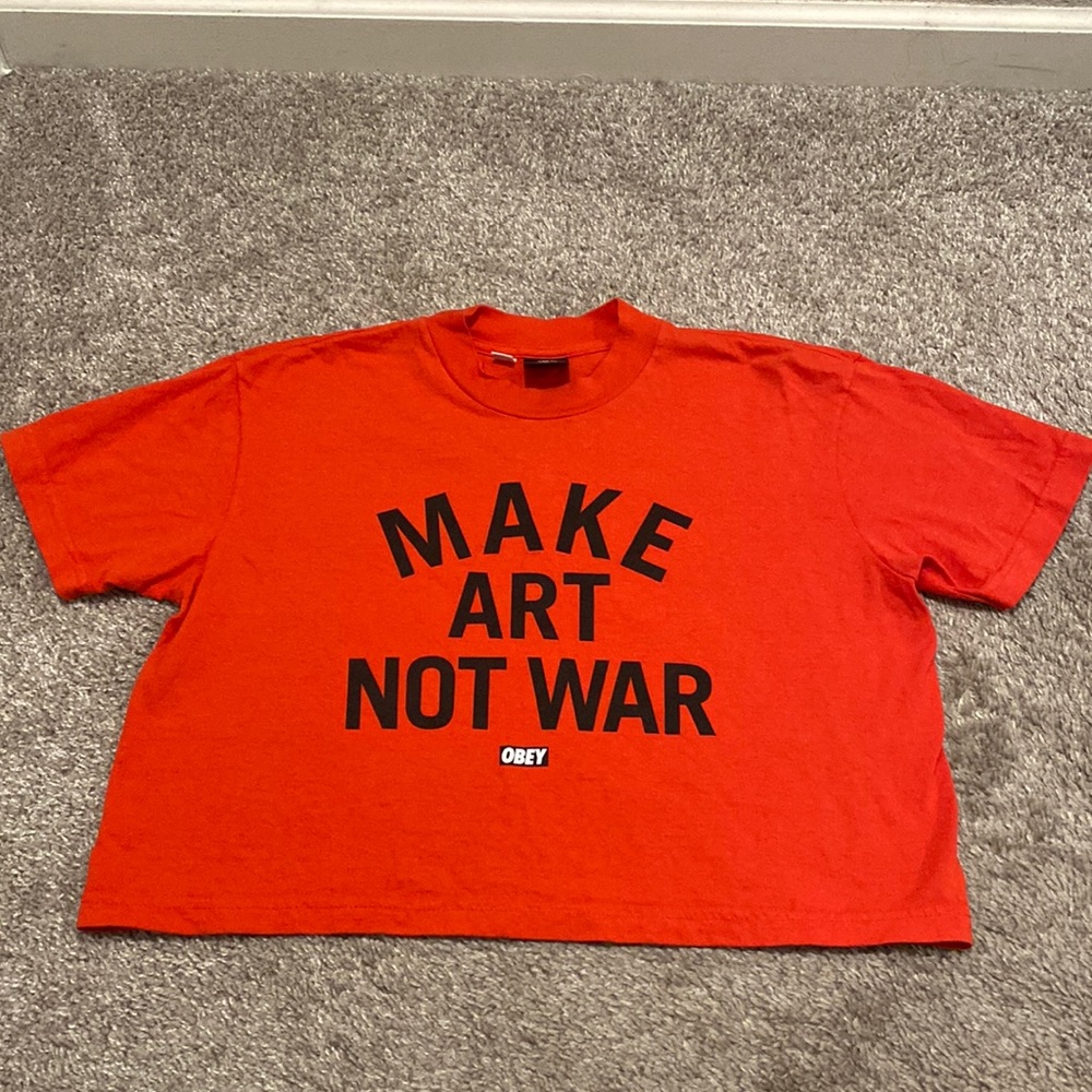 Obey Crop Top